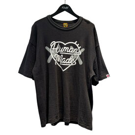 【中古】HUMAN MADE×KAWS　半袖カットソー XX26TE005 ブラック サイズ：2XL 【150726】（ヒューマンメイド）