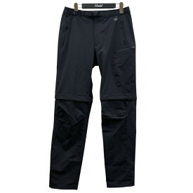 【中古】mont-bell　撥水 ナイロン ストレートパンツ 512239902 グレー サイズ：M-L 【150726】（モンベル）