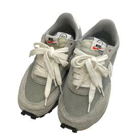 【中古】NIKE×fragment design×sacaiLD Waffle Light Smoke Grey スニーカー DH2684-001 グレー サイズ：23【価格見直し】
