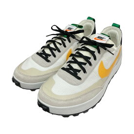 【中古】NIKEGeneral Purpose Shoe スニーカー DA6672-100 ホワイト×グリーン×イエロー サイズ：29.0cm【価格見直し】