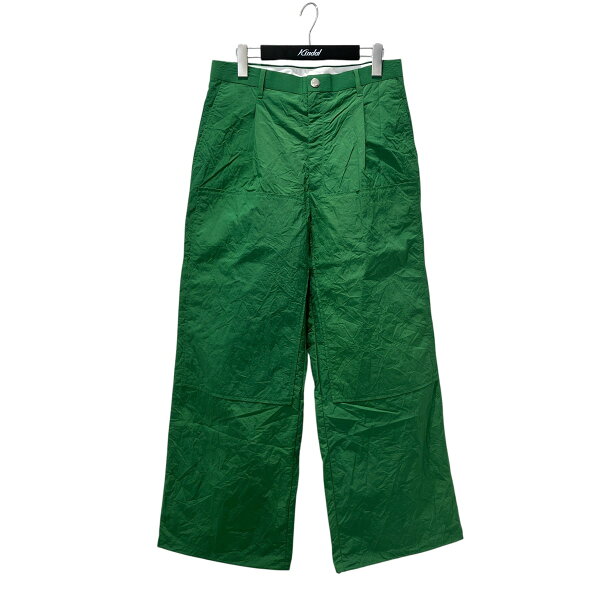 【中古】 SASAKI SATORU ナイロンパンツ SS25M-S4S006 グリーン サイズ：46 【価格見直し】