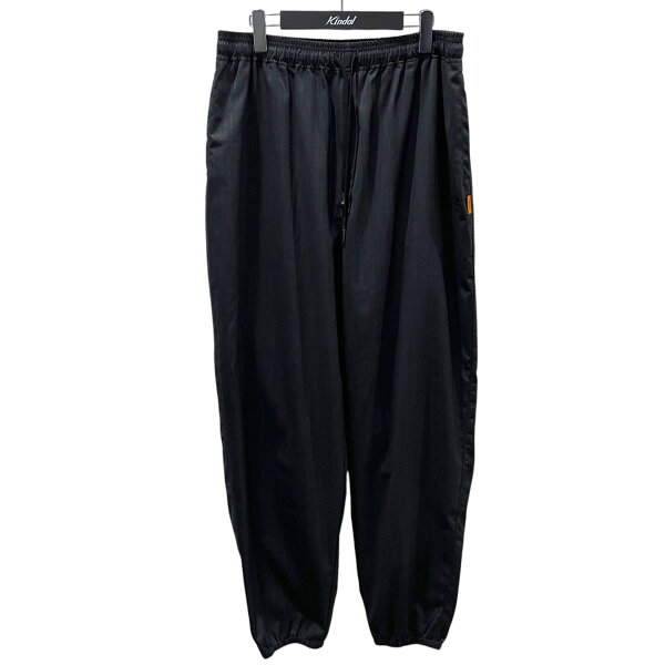 【中古】 SEESEE 25SS イージーパンツ WIDE SPORTY PANTS ワイドスポーティーパンツ BSMA4-SS253P02 チャコール サイズ：XL 【価格見直し】