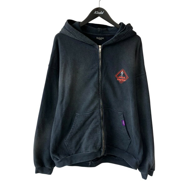 【中古】 MINDSEEKER　 New MA Logo Zip Up Hoodie ジップパーカー MSH-241-007 チャコールグレー サイズ：48 【170826】（マインドシーカー）