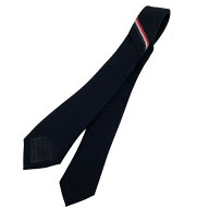 【中古】Thom Browne　ネクタイ MNL021A ネイビー 【220826】（トム・ブラウン）