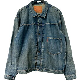 【中古】LEVI’S VINTAGE CLOTHING　26SS LVC WWII TRUCKER S506XX 1944 Jacket大戦モデルベースVINTAGEヴィンテージ加工Tバック1stオーバーサイズデニムジャケット インディゴ サイズ：42(オーバーサイズ) 【210826】（リーバイスヴィンテージクロージング）