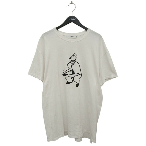 【中古】 YU NAGABA　 Tシャツ ホワイト サイズ：XL 【230826】（ユー ナガバ）