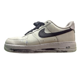 【中古】PEACEMINUSONE×NIKE　20AW／ Air Force 1 Low Para-noise Para-noise／White／Black ／ G-DRAGON エアフォース1 ローパラノイズスニーカー ホワイト サイズ：US9.5/27.5cm 【250826】（ピースマイナスワン×ナイキ）