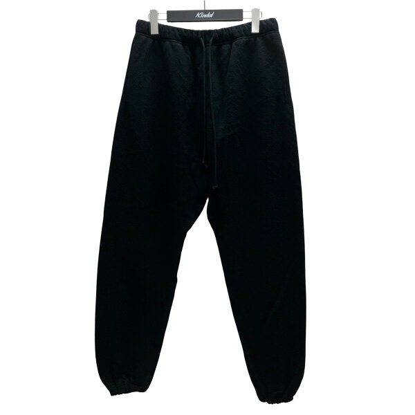 【中古】 MONONOKE made　 SWEAT PANTS FLOWER イージーパンツ ブラック サイズ：M 【270826】（モノノケメイド）