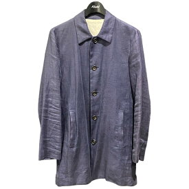 【中古】STUDIOUS　ステンカラーコート ST-13010504 ネイビー サイズ：S 【280826】（ステュディオス）