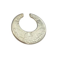 【中古】D’heygere　COIN EAR CUFF イヤーカフ シルバー 【040926】（ディヘラ）