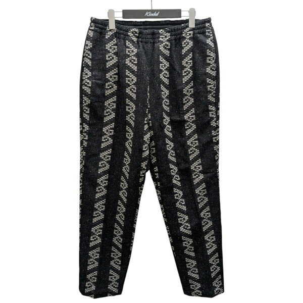 【中古】 COOTIE PRODUCTIONS　 Raza Easy Pants ジャガードイージーパンツ ブラック サイズ：XL 【090926】（クーティープロダクションズ）