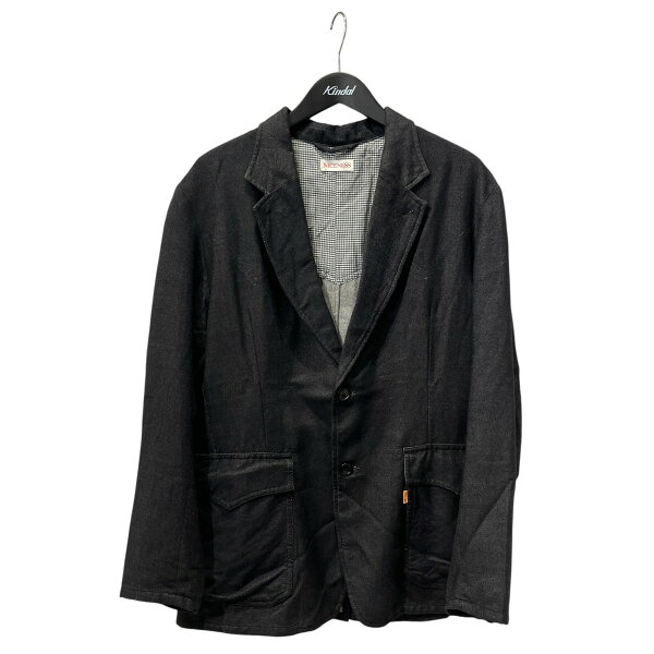 【中古】 NICENESS　 26SS N．Hopkins テーラードジャケット NN-1601B17 ブラック サイズ：S 【090926】（ナイスネス）