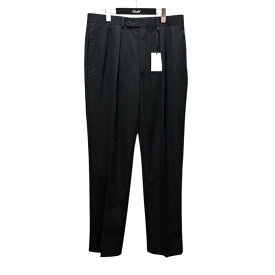 【中古】CARUSO　ワイド2プリーツパンツ スラックス GJS-55510-B チャコールグレー サイズ：50 【110926】（カルーゾ）
