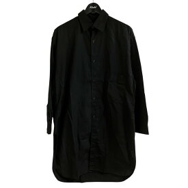 【中古】B Yohji Yamamoto　ロングシャツ ブラック サイズ：1 【091026】（ビー ヨウジ ヤマモト）