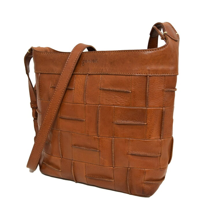 楽天市場】【中古】Genten Mattone マトォーネ ショルダーバッグ  