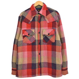 【中古】DENIME　中綿ネルシャツジャケット MADE IN JAPAN レッドチェック サイズ：L 【290220】（ドゥニーム）