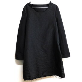 【中古】COMME des GARCONS HOMME PLUS2019AW カットオフ加工プルオーバー切替ジャケット ブラック サイズ：XS【価格見直し】