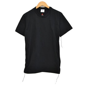 【中古】VETEMENTS　×Hanes ヘインズ 再構築Tシャツ 2017SS ブラック サイズ：M 【150620】（ヴェトモン）
