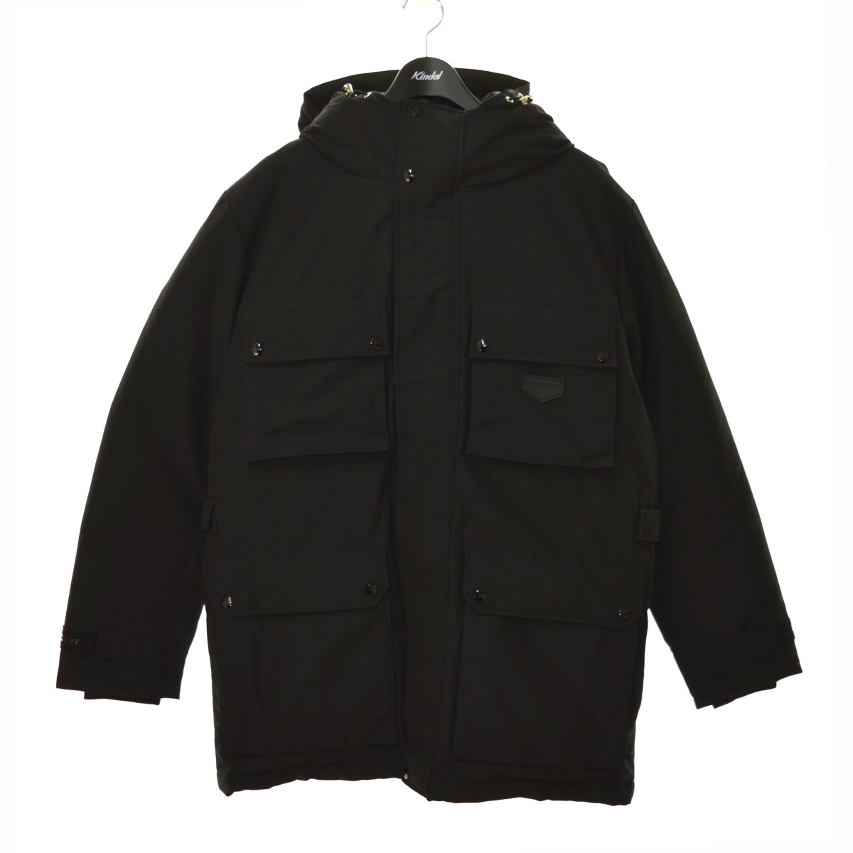 【中古】DUVETICACHORT サイズ：48 ブラック ダウンジャケット コート・ジャケット