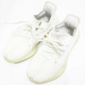 【中古】adidas originals by Kanye West「YEEZY BOOST 350 V2」スニーカー CP9366 ホワイト サイズ：23．0cm【価格見直し】
