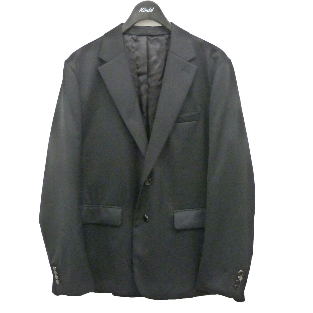 【中古】FUMITO GANRYU テーラードジャケット ブラック サイズ：2 【051021】（フミト ガンリュウ） コート・ジャケット