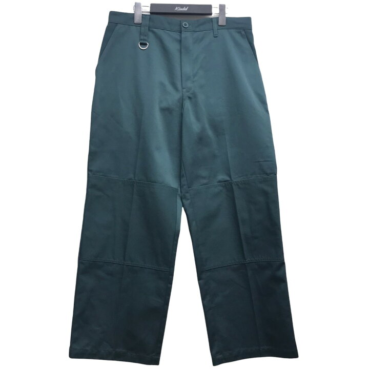 【中古】HUF×DICKIES 「WORKER PANT For Dickies」 ダブルニーワーカーパンツ リンカーングリーン サイズ:32 【130222】(ハフ×ディッキーズ) ブランド古着のカインドオル Whinny ホワイ二ー ホイップトルネード ズボン パンツ
