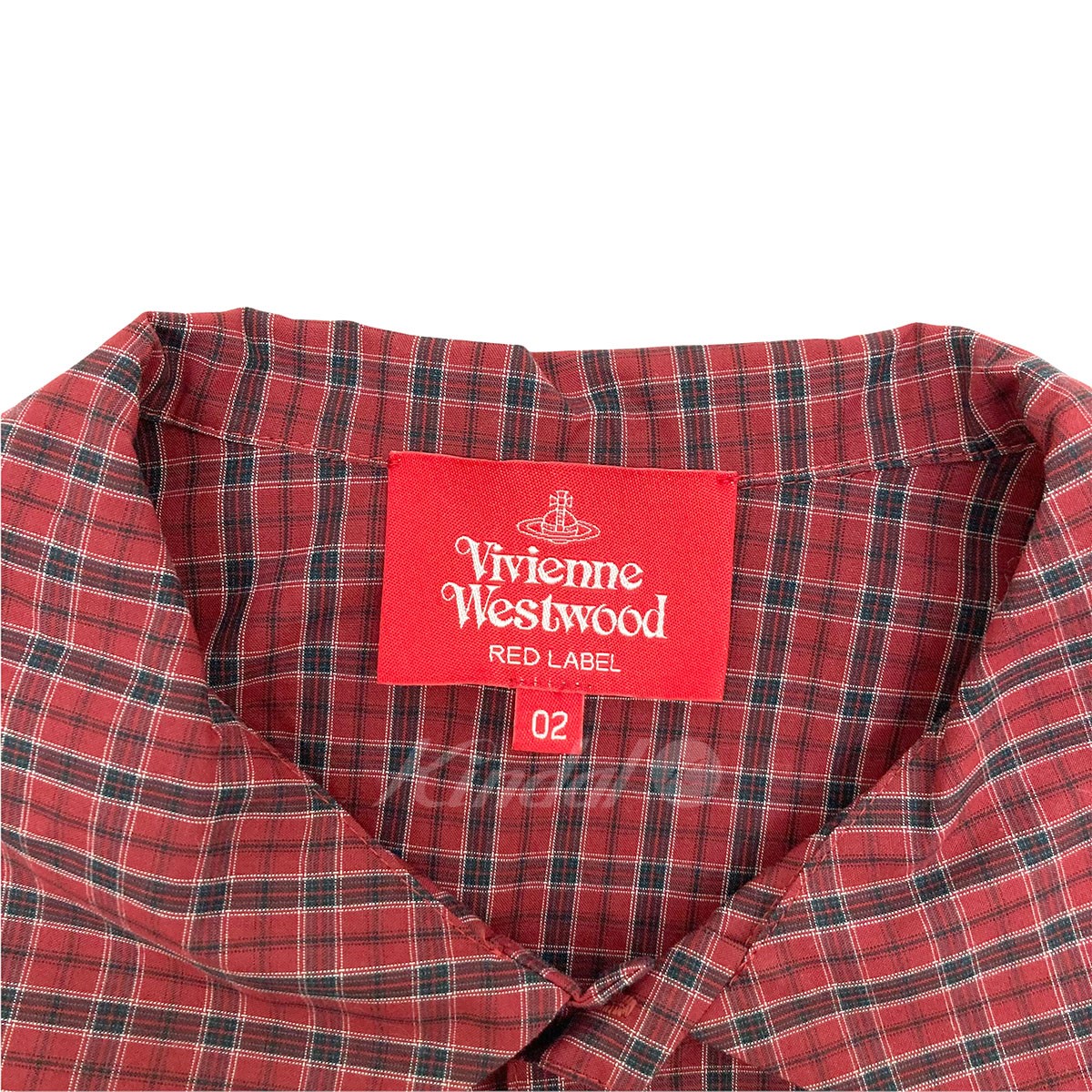 楽天市場】【中古】Vivienne Westwood RED LABEL チェックシャツ 