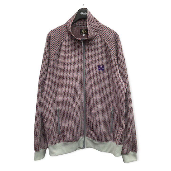 楽天市場】【中古】Needles 総柄トラックジャケット グレー×レッド  