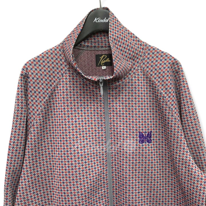 楽天市場】【中古】Needles 総柄トラックジャケット グレー×レッド 