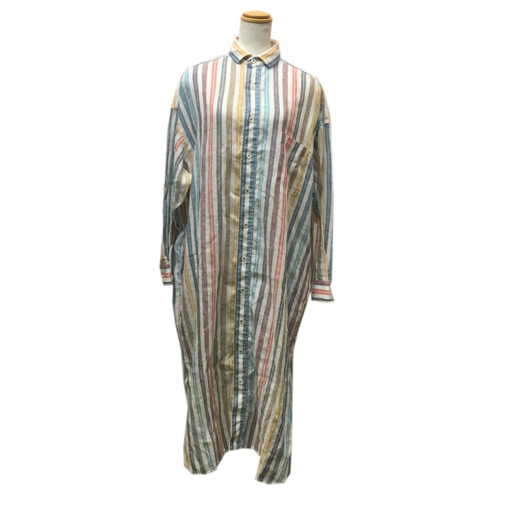 楽天市場】【中古】TICCA マルチストライプワンピース マルチ  