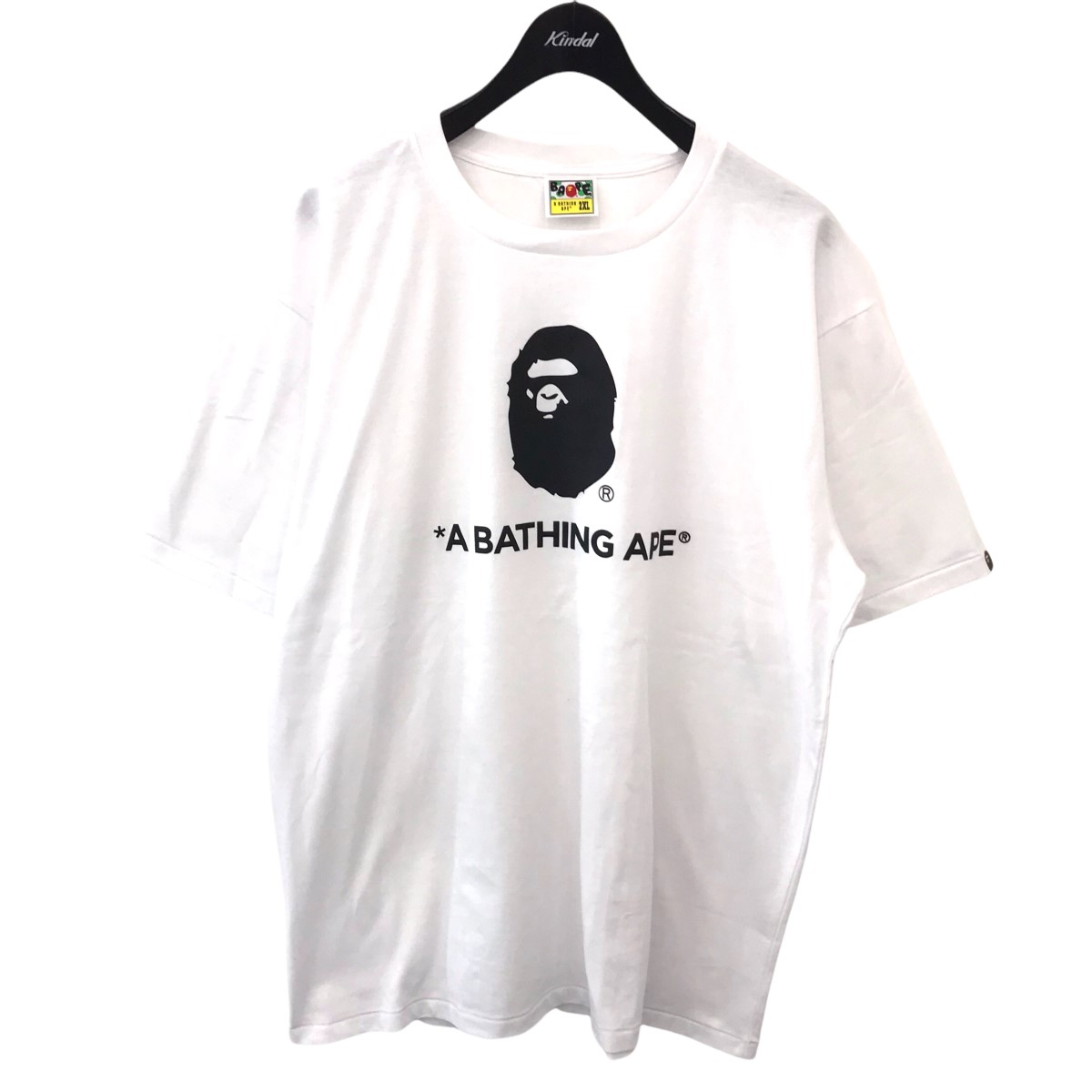 楽天市場】【中古】A BATHING APE プリントTシャツ ホワイト サイズ 