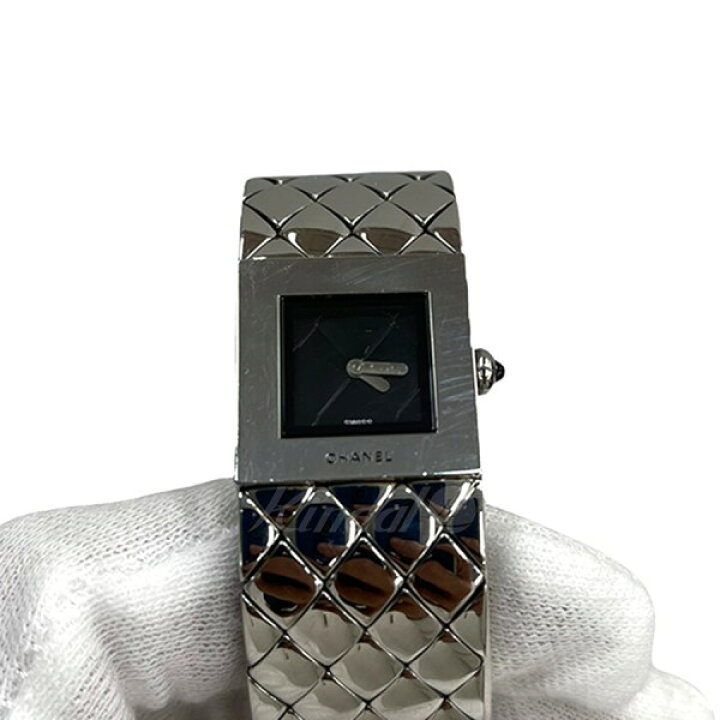 楽天市場】【中古】CHANEL ACIER マトラッセ 腕時計 シルバー サイズ 