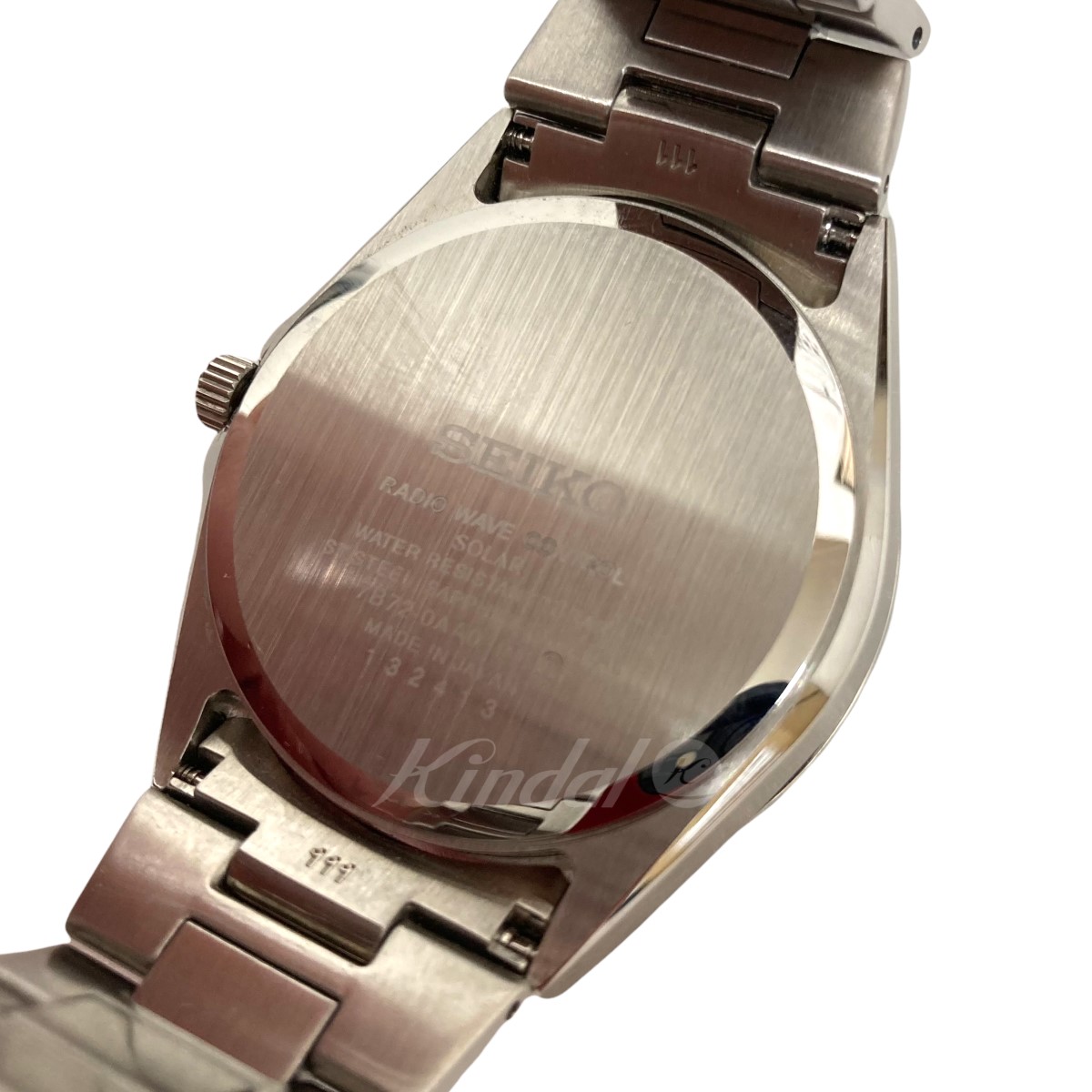 カラーにつ SEIKO 腕時計 シルバー （セイコー）：ブランド古着のカインドオル SBTM307 します