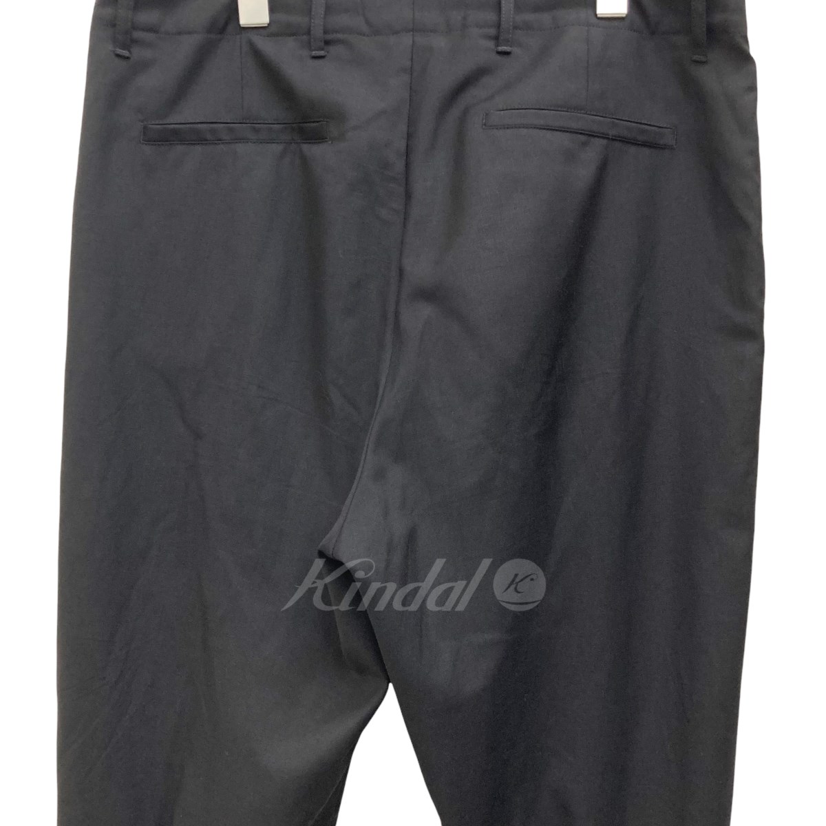 【中古】OAMC　Cropped Zip Pant　クロップド裾ジップパンツ ブラック サイズ：32 【240322】（オーエーエムシー） |  ブランド古着のカインドオル