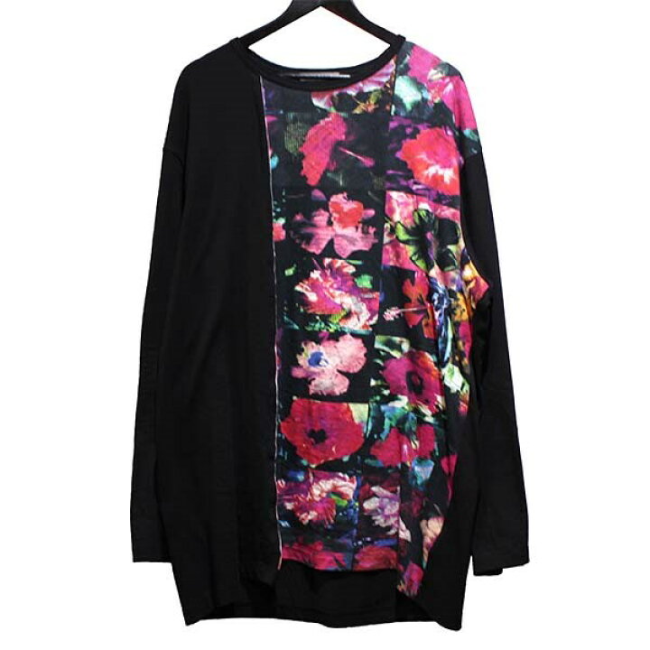 楽天市場】【中古】YOHJI YAMAMOTO pour homme 22SS 花図鑑切替長袖 