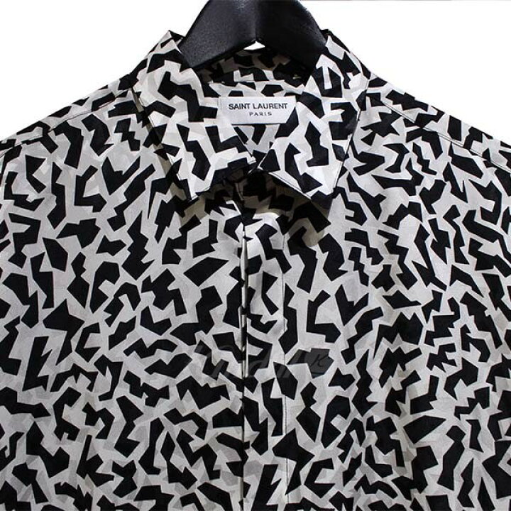 楽天市場】【中古】SAINT LAURENT PARIS 21AW イヴカラー シャツ 