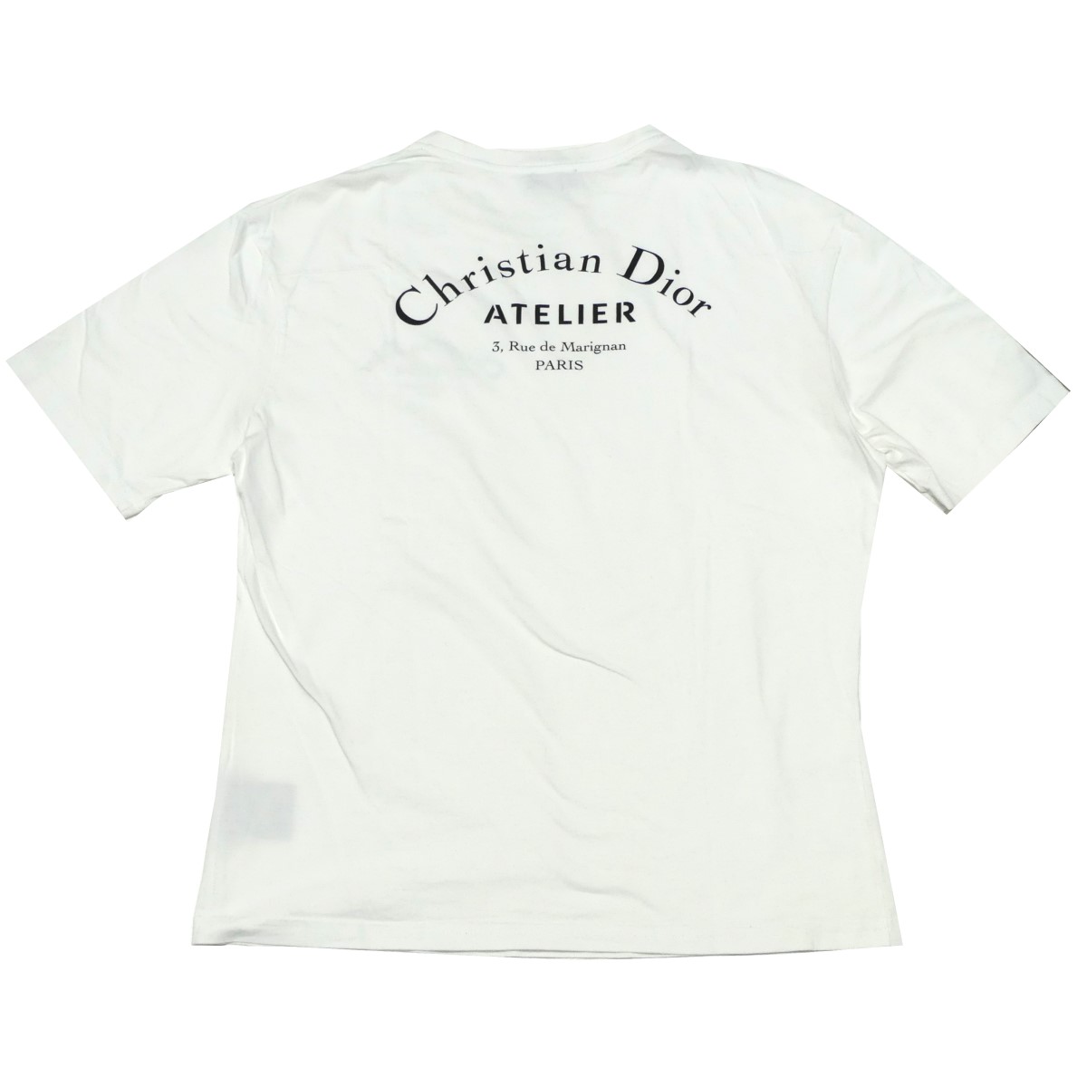 楽天市場】【中古】Christian Dior 18AW ATELIER T-SHIRT アトリエロゴ