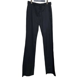 【中古】RAF SIMONS　2021SS SLIGHTLY FLARED PANTS フレアパンツ ブラック サイズ：46 【190422】（ラフシモンズ）