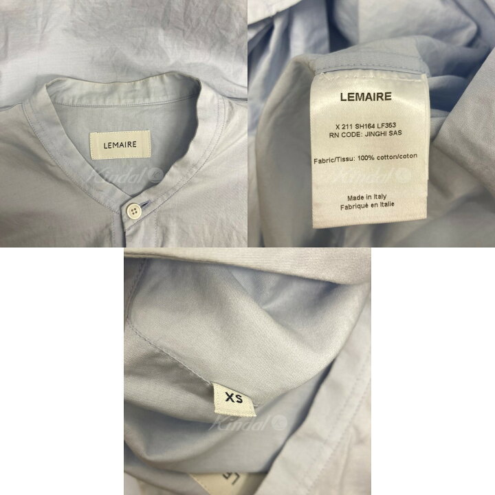 楽天市場】【中古】LEMAIRE「WRAPOVER SHIRT」デザインシャツ ライト 