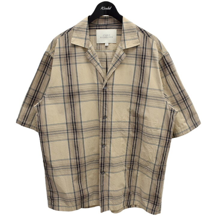 楽天市場】【中古】STUDIO NICHOLSON SNM-020 SHORT SLEEVE CAMP 