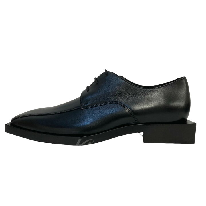 楽天市場】【中古】BALENCIAGA スクエアトゥダービーシューズ ブラック 