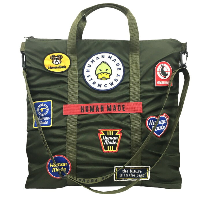 楽天市場】【中古】HUMAN MADE希少 22SS Badge Helmet Bag バッジ 