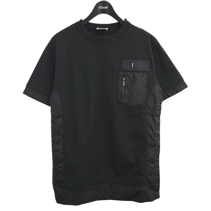 楽天市場】【中古】DIOR AND SACAI2022SS ドッキングTシャツ ブラック 