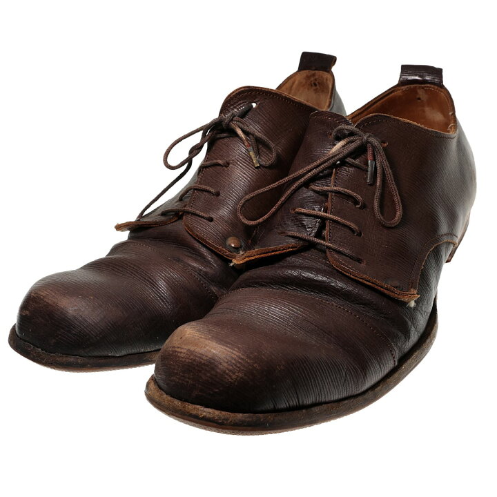 楽天市場】【中古】PAUL HARNDEN ダービーシューズ ブラウン サイズ：8 