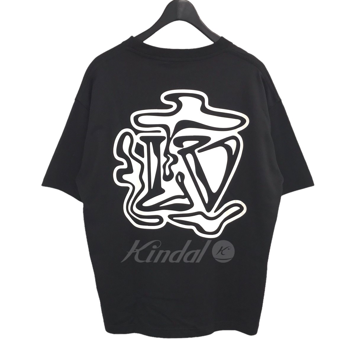 【中古】LOUIS VUITTON　スモークプリントTシャツ ブラック サイズ：M 【280522】（ルイヴィトン） | ブランド古着のカインドオル