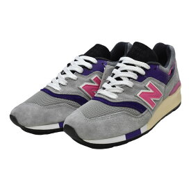 【中古】NEW BALANCE×KITH×UNITEDARROWS＆SONS M997KTI スニーカー グレー サイズ：28cm【価格見直し】