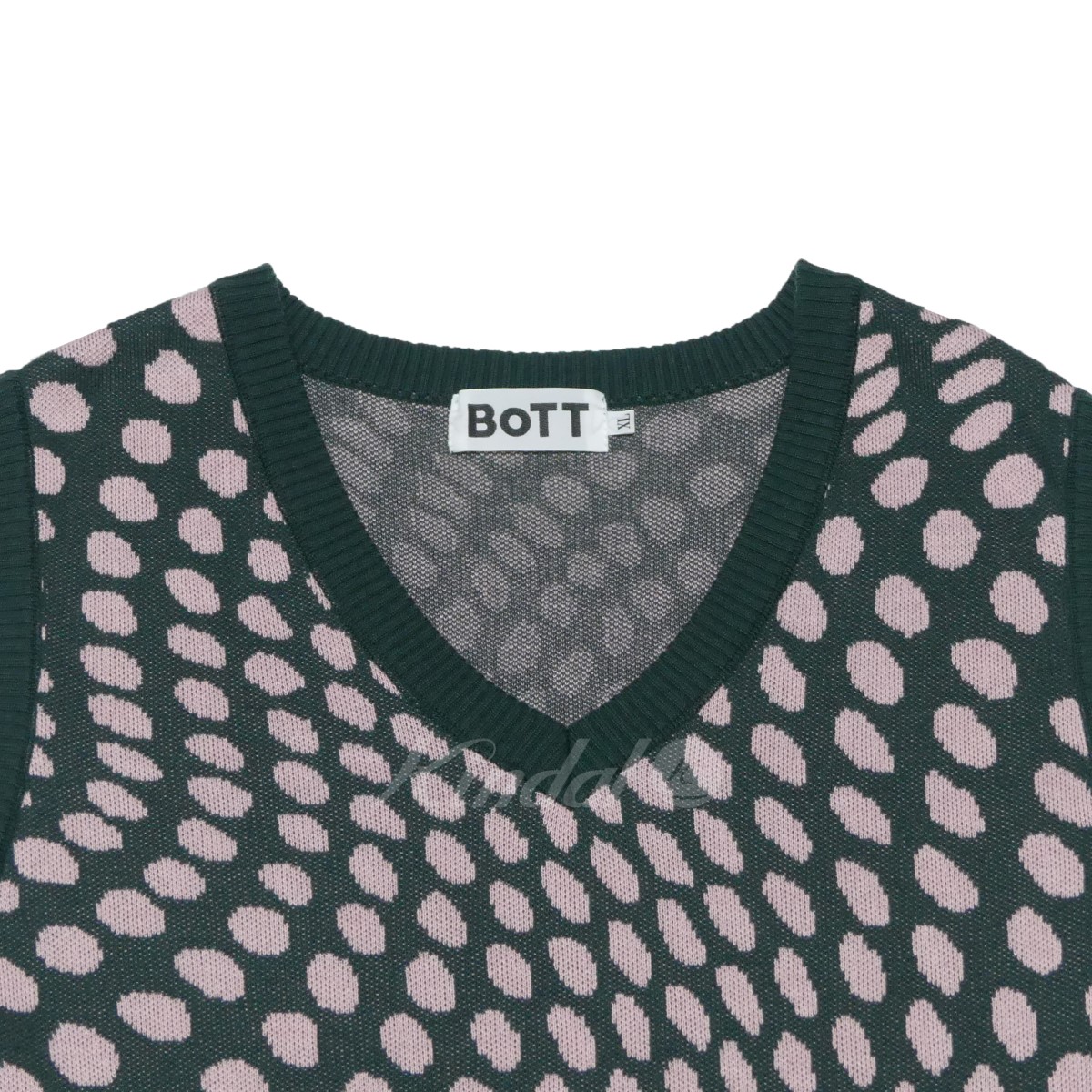 楽天市場】【中古】BOTT 22SS Soda Knit Vest ソーダ ノースリーブ 