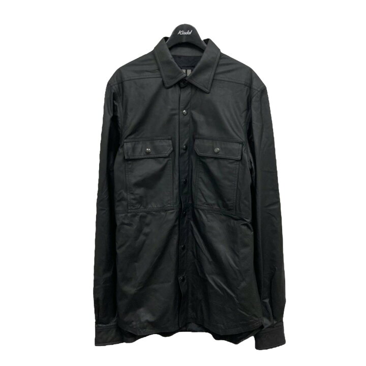 楽天市場】【中古】Rick Owens 2021SS 「OUTER SHIRT」 レザーアウター 