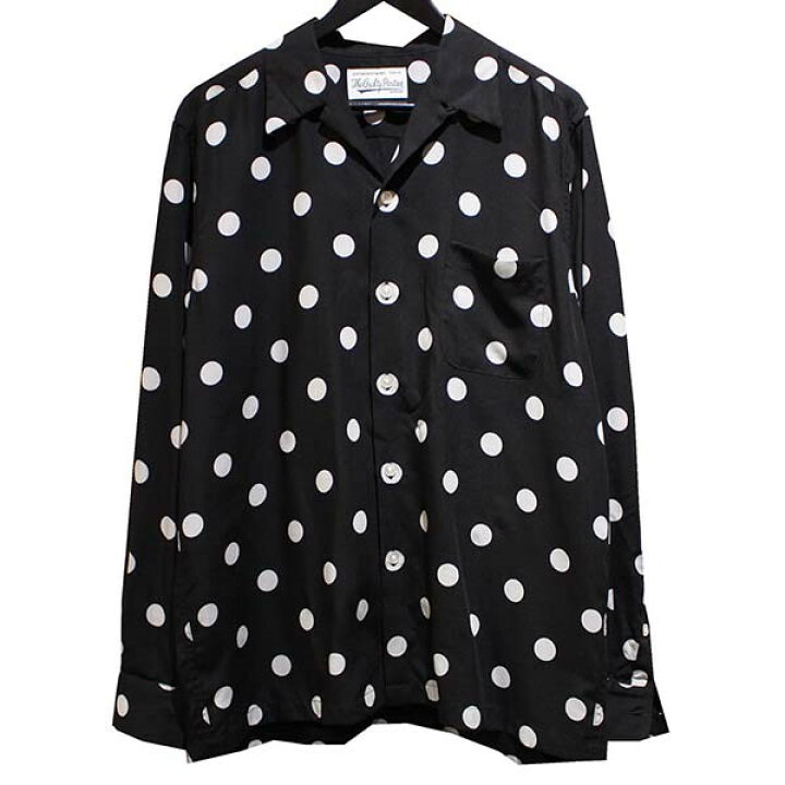 楽天市場】【中古】WACKO MARIA 20SS DOTS HAWAIIAN SHIRT L／S ドット 