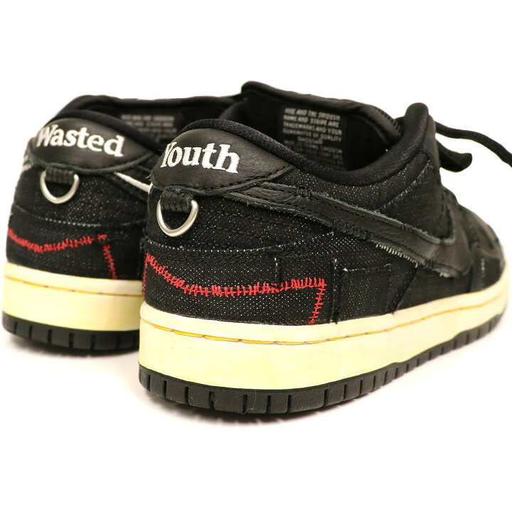 楽天市場】【中古】Wasted Youth(Verdy)×NIKE SB DUNK LOW PRO QSダン 